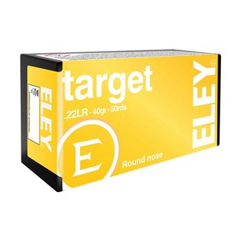 Eley Target 22lr 40gr Rn - 50rd 100bx/cs