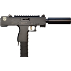 Mpa Defender 9mm Side-cocker - 4.5" Threaded Black 30rd