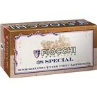 Fiocchi 38 Special 158gr Lfp - 50rd 10bx/cs