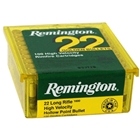 Remington 22 Lr High Velocity - 36gr Lead-hp 100rd 50bx/cs