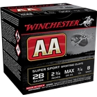 Winchester Ammo Aa, Win Aasc288    Aa Spt Cly   3/4      25/10