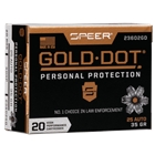 Speer Ammo Gold Dot, Speer 23602gd Gold Dot 25acp   35 Hp         20/10