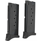 Mag Ruger Lc9/ec9s 7rd Bl W/ext 2pk
