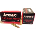Atomic 223 Rem 77gr Match Bthp - 50rd 10bx/cs