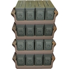 Mtm Ammo Can Tray For 4 .30cal - Metal Ammo Cans Flat Dark Erth