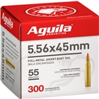 Aguila 5.56x45mm 55gr Fmj - 300rd 4bx/cs
