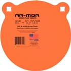 Ar-mor 8" Mil46100 Steel Gong - 7/16" Thick Steel Orange Round