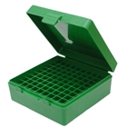 Mtm Ammo Box .38/.357 - 100-rounds Green