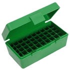 Mtm Ammo Box .38/.357 50-rnds. - Flip Top Style Green