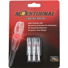 Nockturnal Lighted Nock - G-series Red 3/pack