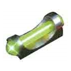 Truglo Sight Fat Bead 5-40 - Thread Fiber Optic Green
